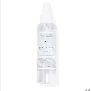 Fresh beach mist after sun